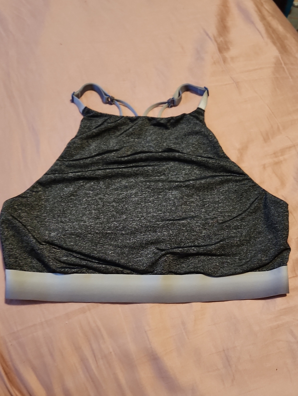 Victorias Secret High Neck Strappy Sports Bra Unlined